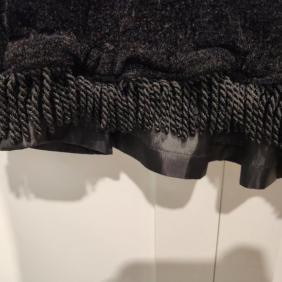 Maggie Barnes full length 'wool effect' skirt in black size 3X - Picture 2 of 3